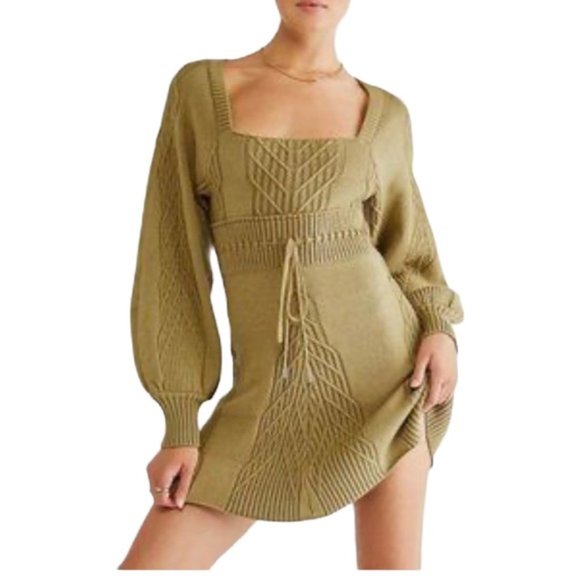 Free People Dresses & Skirts - Large Free People Sage Dress